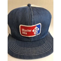 Vintage Demin and Mesh Master Mix Snapback Trucker Hat K Products USA Patch  eb-95306390